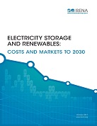 Electricity storage and renewables: costs and markets to 2030